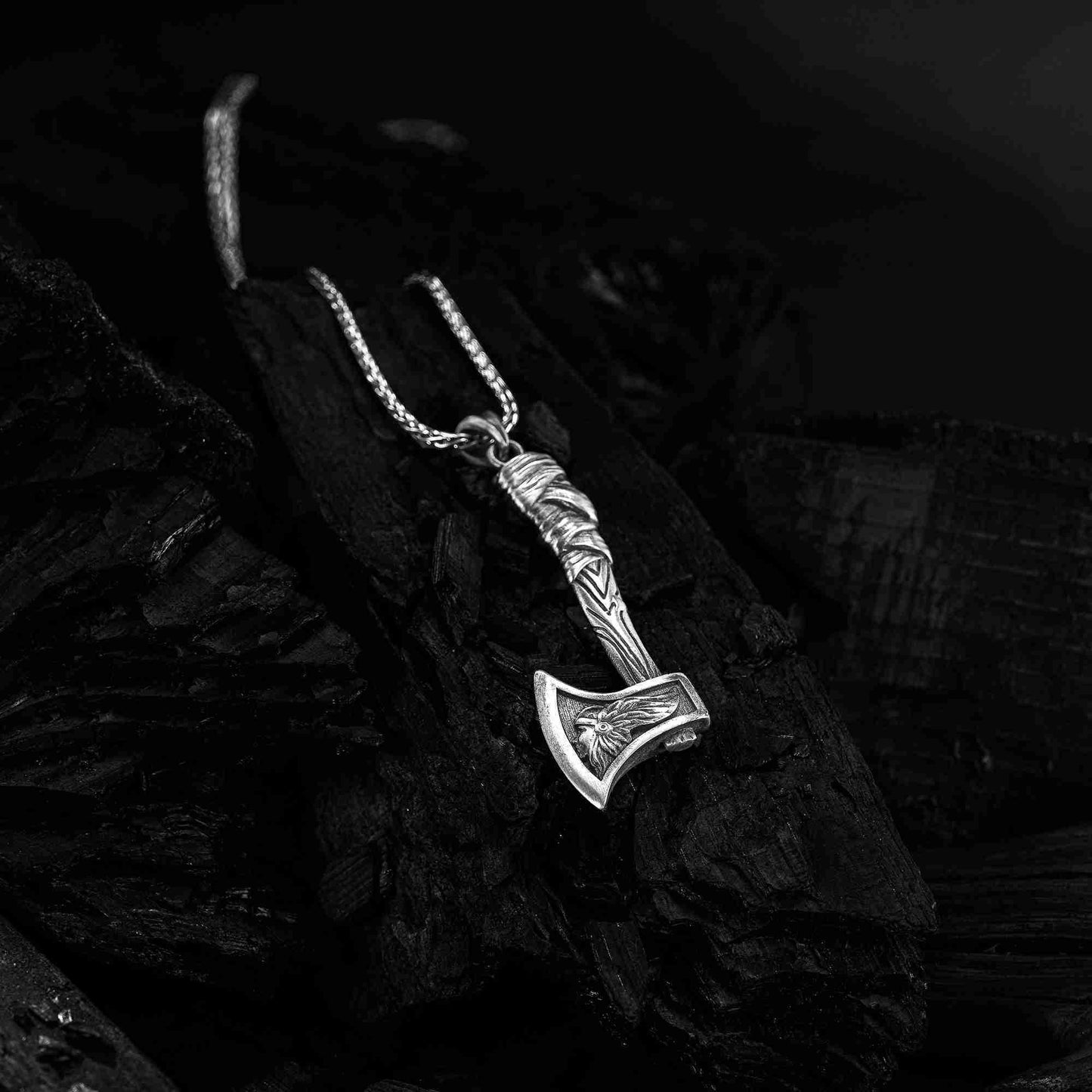 Viking Savaş Baltası Kolye, Gümüş Balta Erkek Kolye