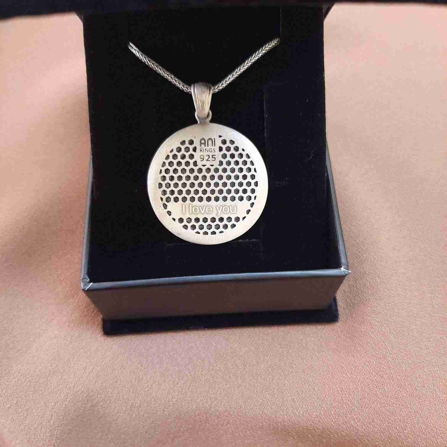 Pusula Erkek Kolye, Gümüş Erkek Kolye